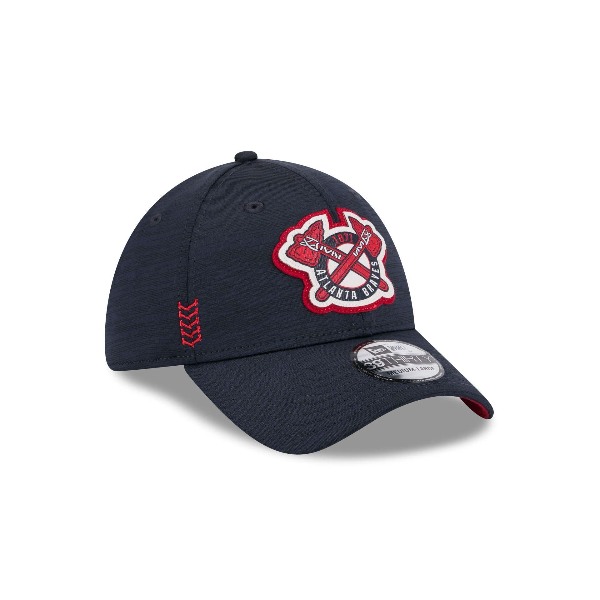 Atlanta Braves 2024 Clubhouse 39THIRTY Stretch Fit Hat Male Product Image