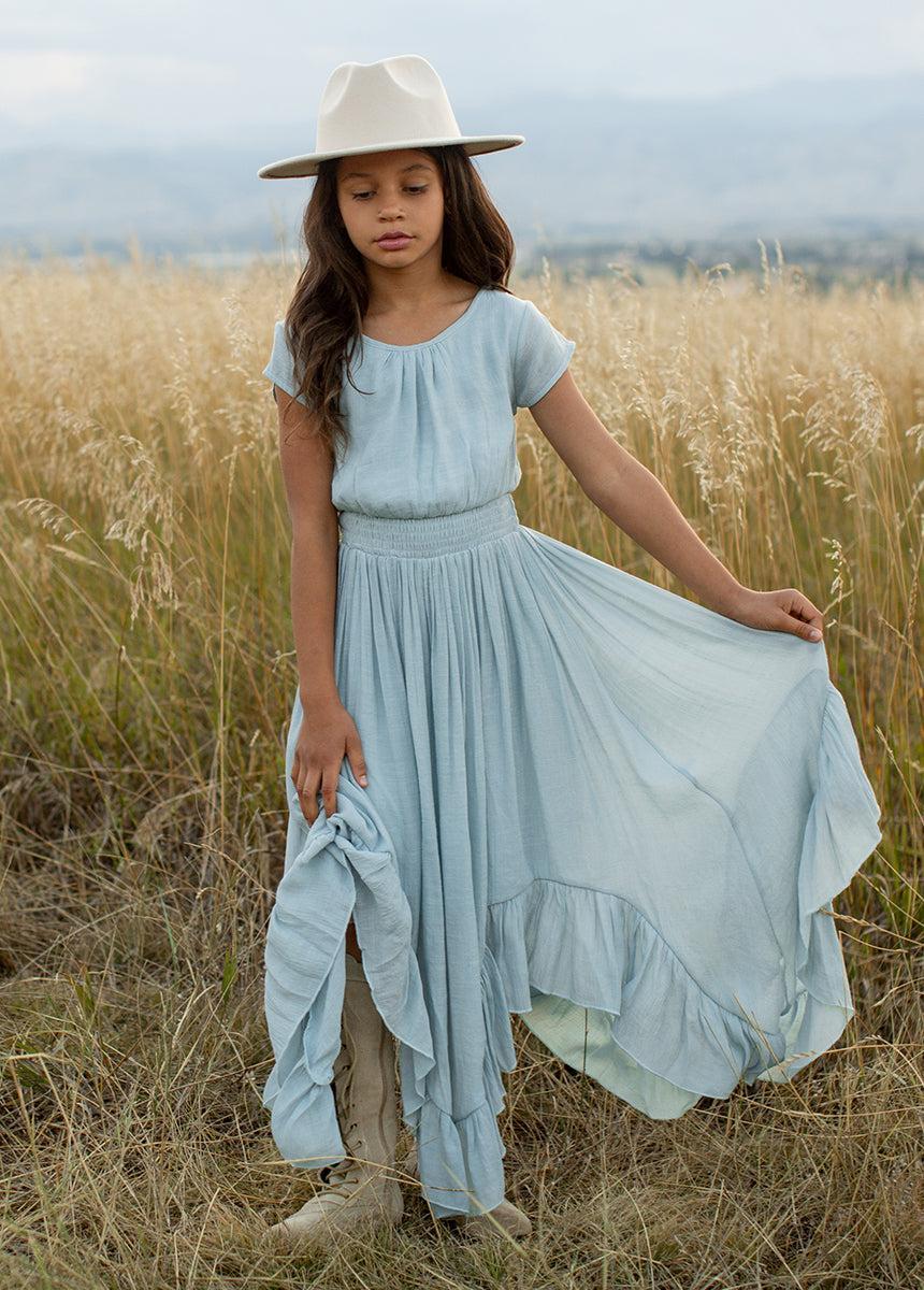 Briley Dress in Sky Blue Product Image