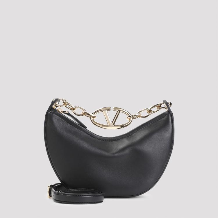 VALENTINO GARAVANI Vlogo Moon Bag In Black Product Image