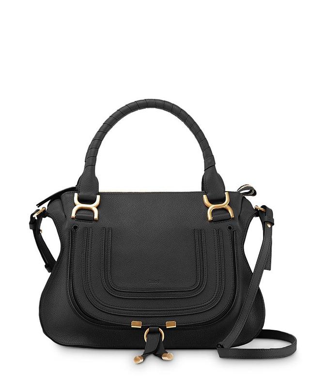 Chlo Medium Marcie Calfskin Leather Satchel Product Image