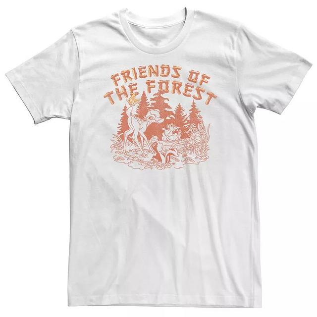 Big & Tall Disney Bambi Group Shot Friends Of The Forest Tee, Mens Product Image