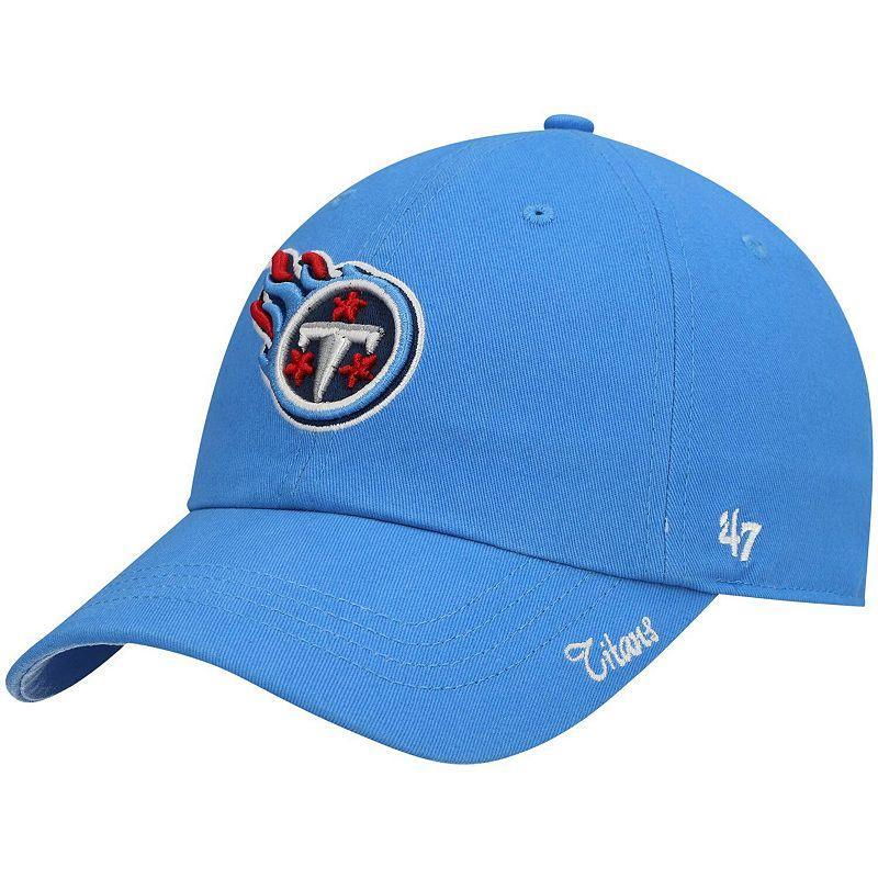 Womens 47 Blue Tennessee Titans Miata Clean Up Secondary Logo Adjustable Hat Product Image