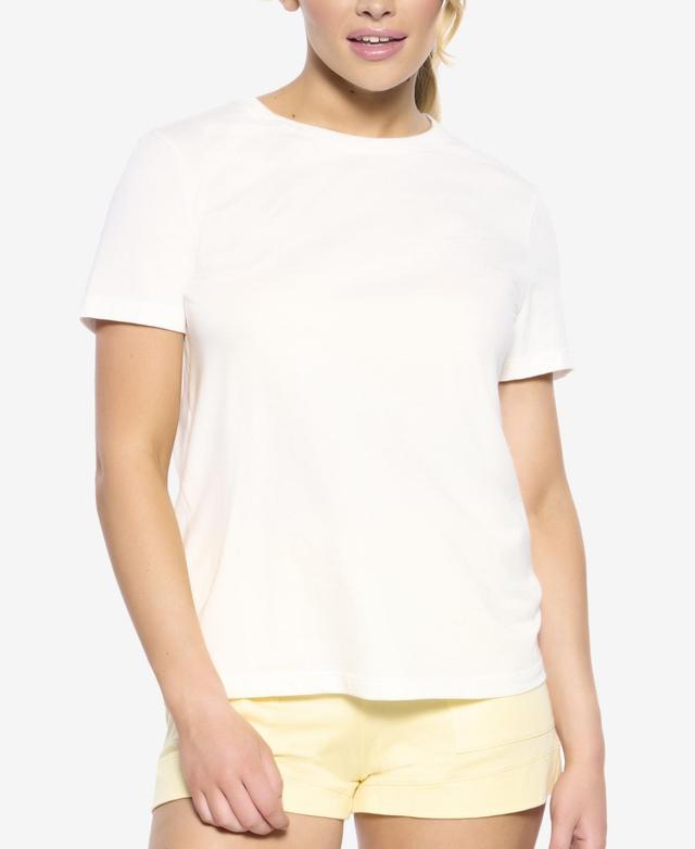 Womens Naturally Soft Cotton Crew Neck Tee Product Image