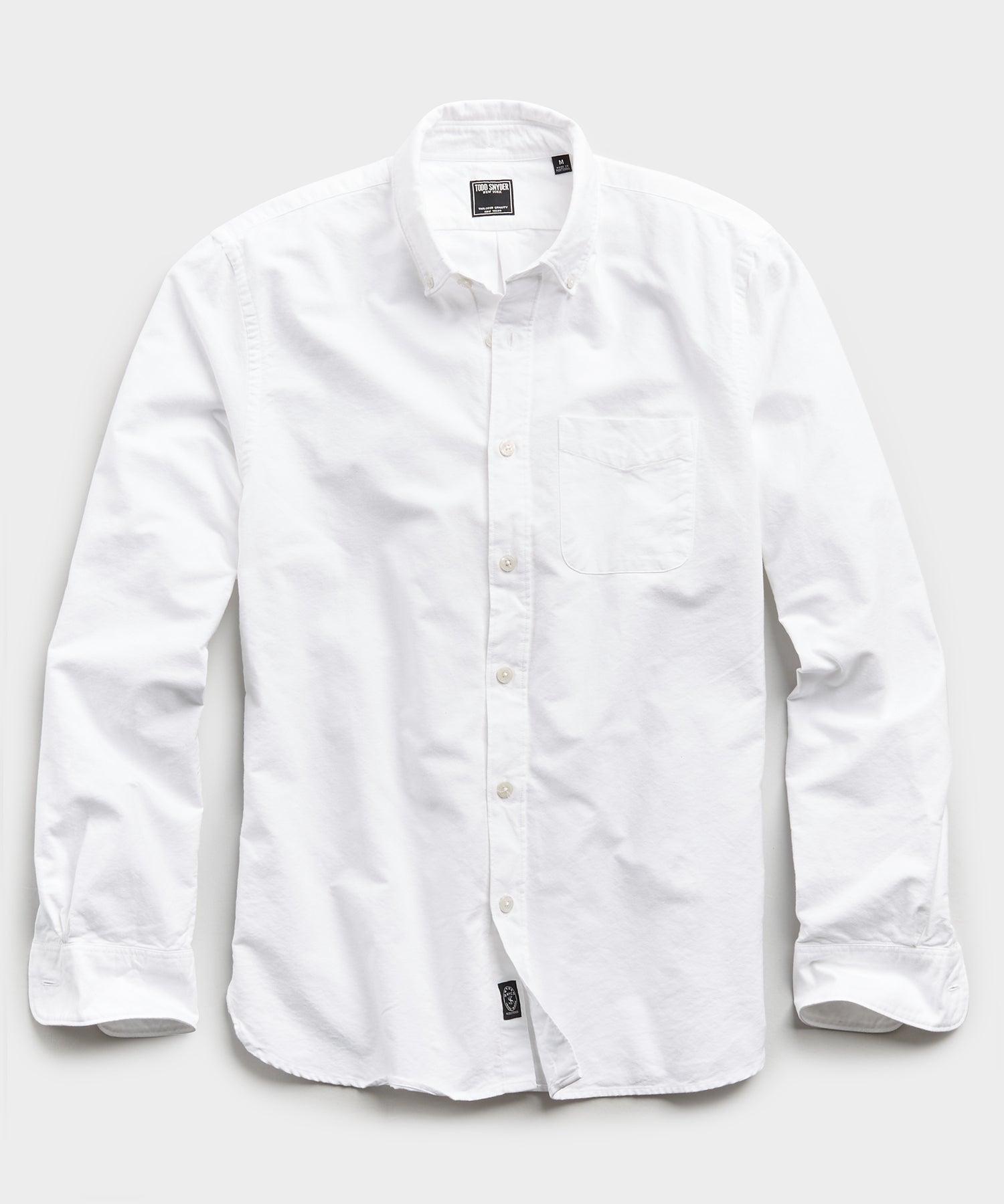 Japanese Selvedge Oxford Button Down Shirt Product Image