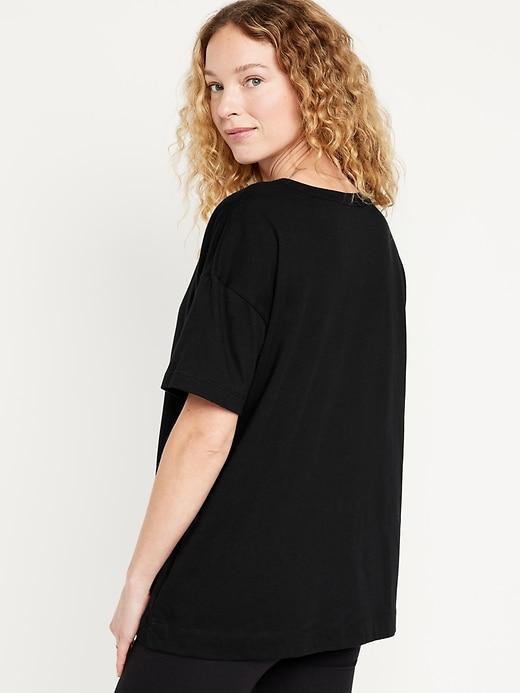 Oversized EveryWear Tunic T-Shirt Product Image