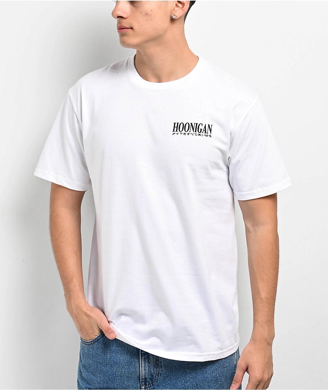 Hoonigan Tokyo Drip White T-Shirt Product Image