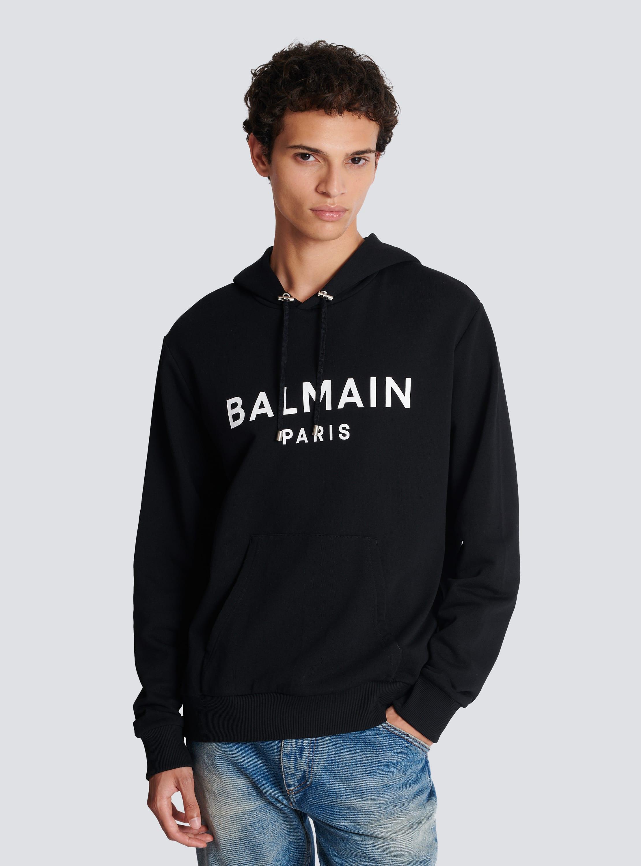 Printed Balmain Paris hoodie Product Image