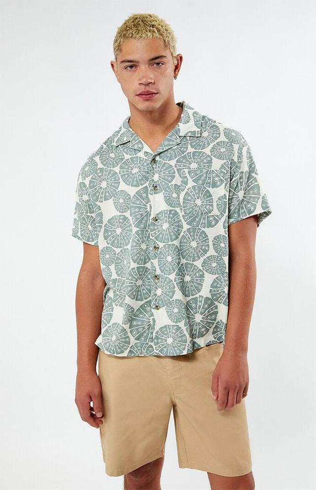 Brixton Men's Bunker Slub Camp Shirt Product Image