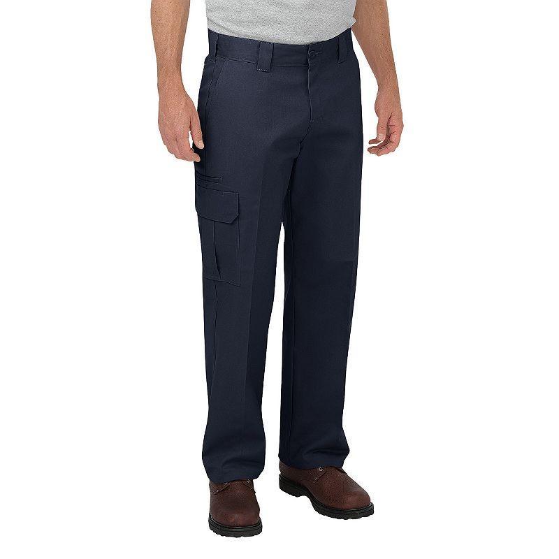 Mens Dickies Flex Relaxed-Fit Straight-Leg Cargo Pants Dark Blue Product Image