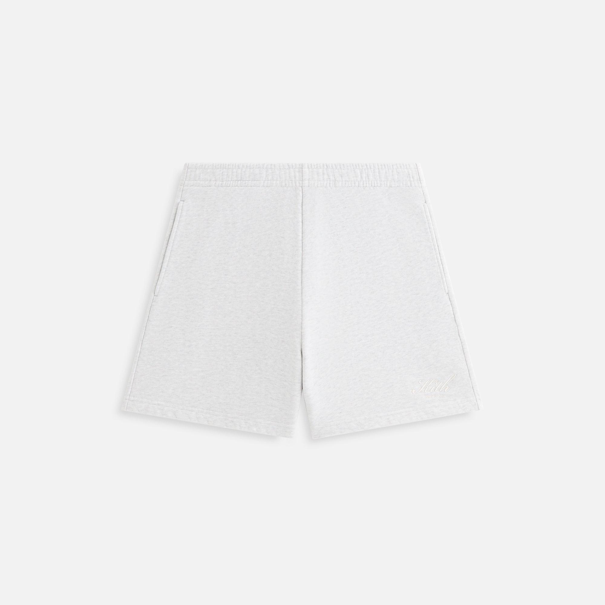 Kith Women Rayne II Sweatshorts - Light Heather Grey Female Product Image