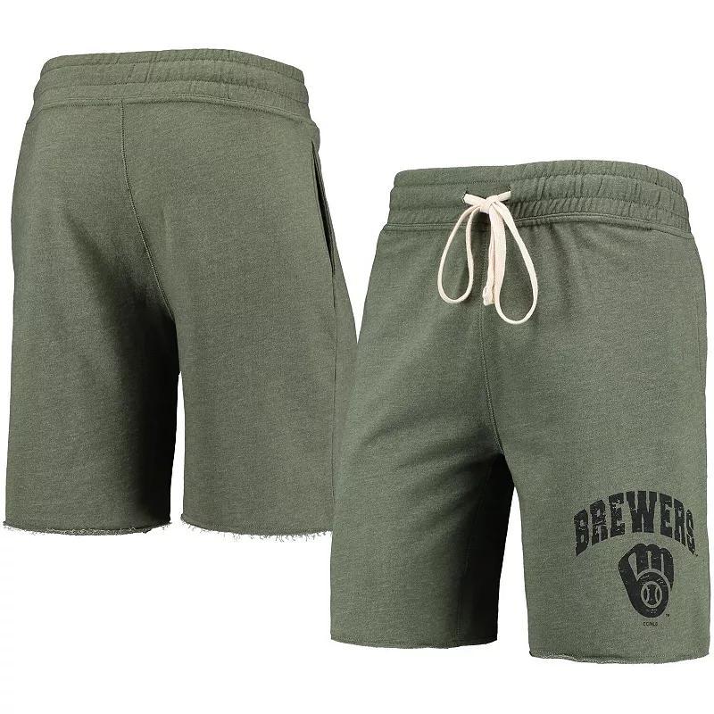 Concepts Sport Mens Milwaukee Brewers Mainstream Tri-Blend Shorts Product Image