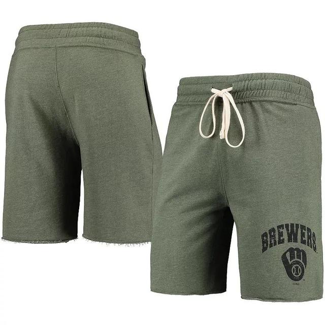 Concepts Sport Mens Milwaukee Brewers Mainstream Tri-Blend Shorts Product Image