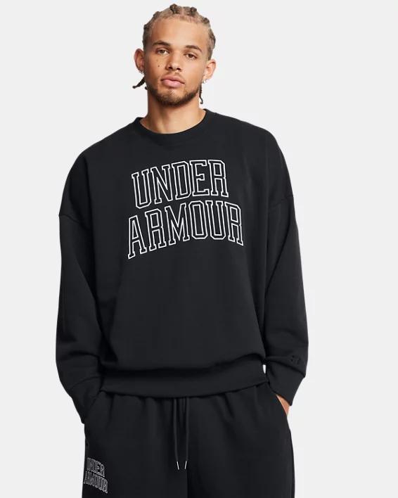 Men's UA Icon Heavyweight Terry Oversized Crew Product Image