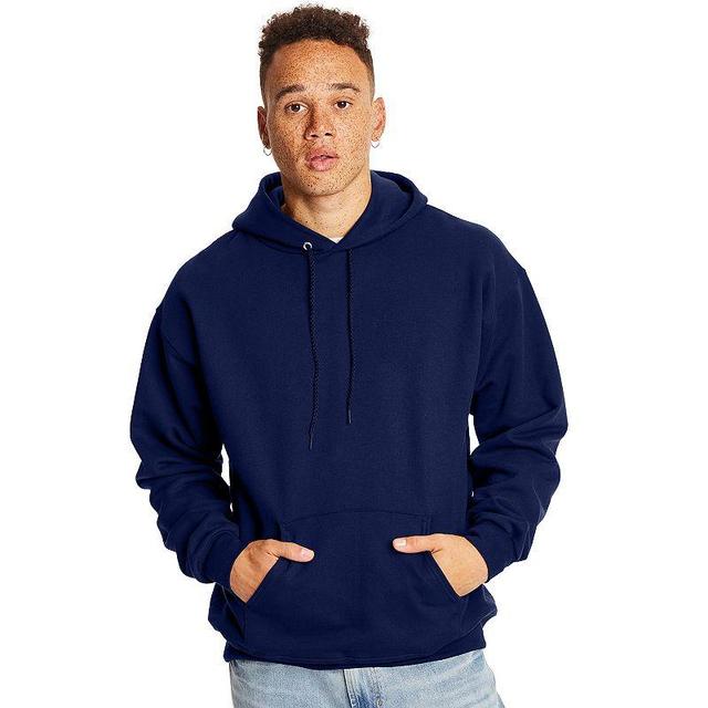 Mens Hanes Ultimate Fleece Pullover Hoodie Dark Brown Product Image