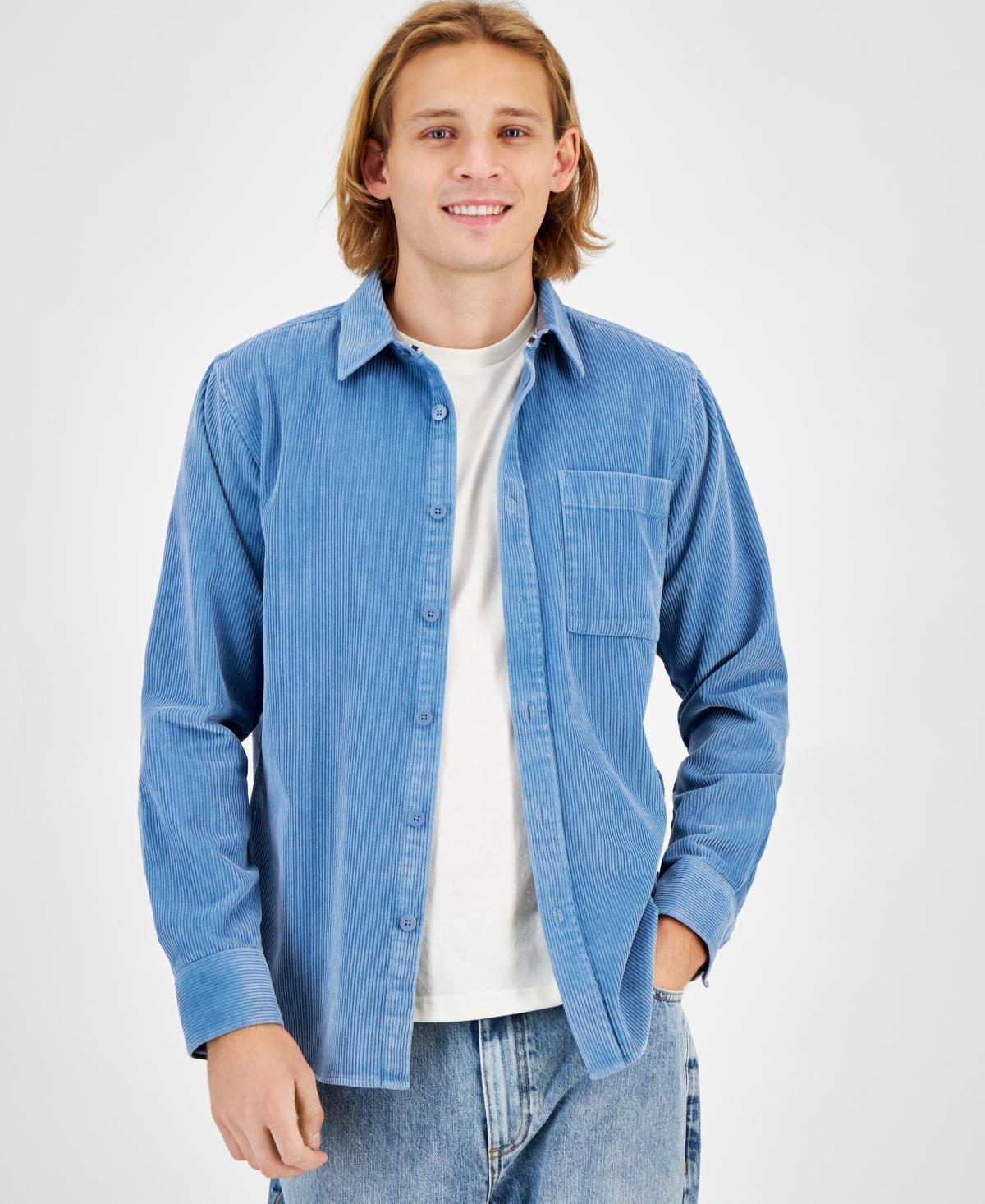 Sun + Stone Mens Corduroy Shirt, Created for Macys Product Image