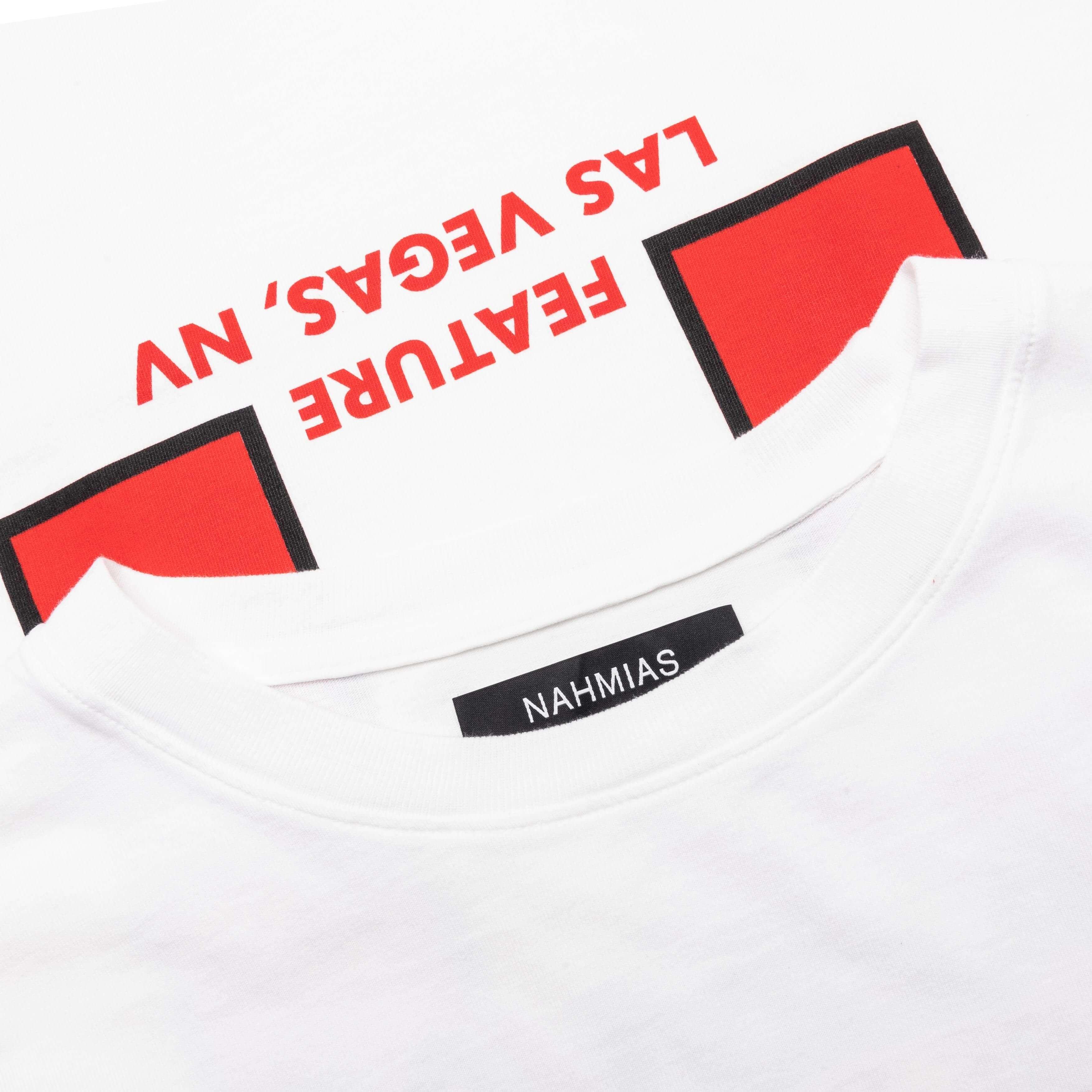 Feature x Nahmias F1 L/S T-Shirt - White Male Product Image