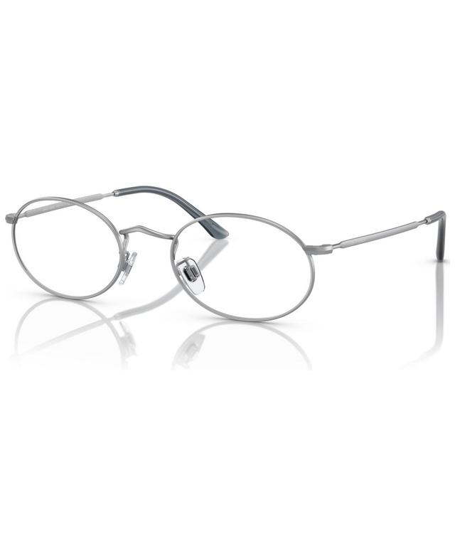 Giorgio Armani s Oval Eyeglasses, Ar 131VM 50 - Matte Pale Gold-Tone Product Image