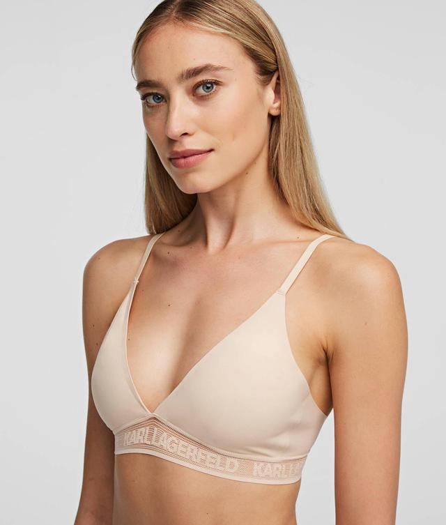 ULTRA-LIGHT KARL LOGO TRIANGLE BRA Product Image