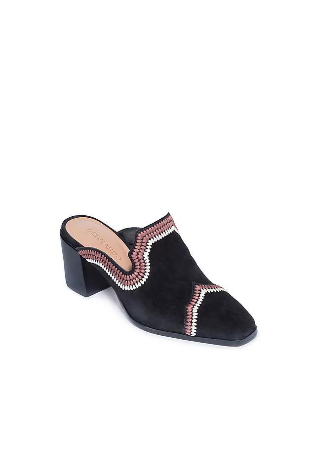 Bernardo Brooklyn Embroidered Mules Product Image