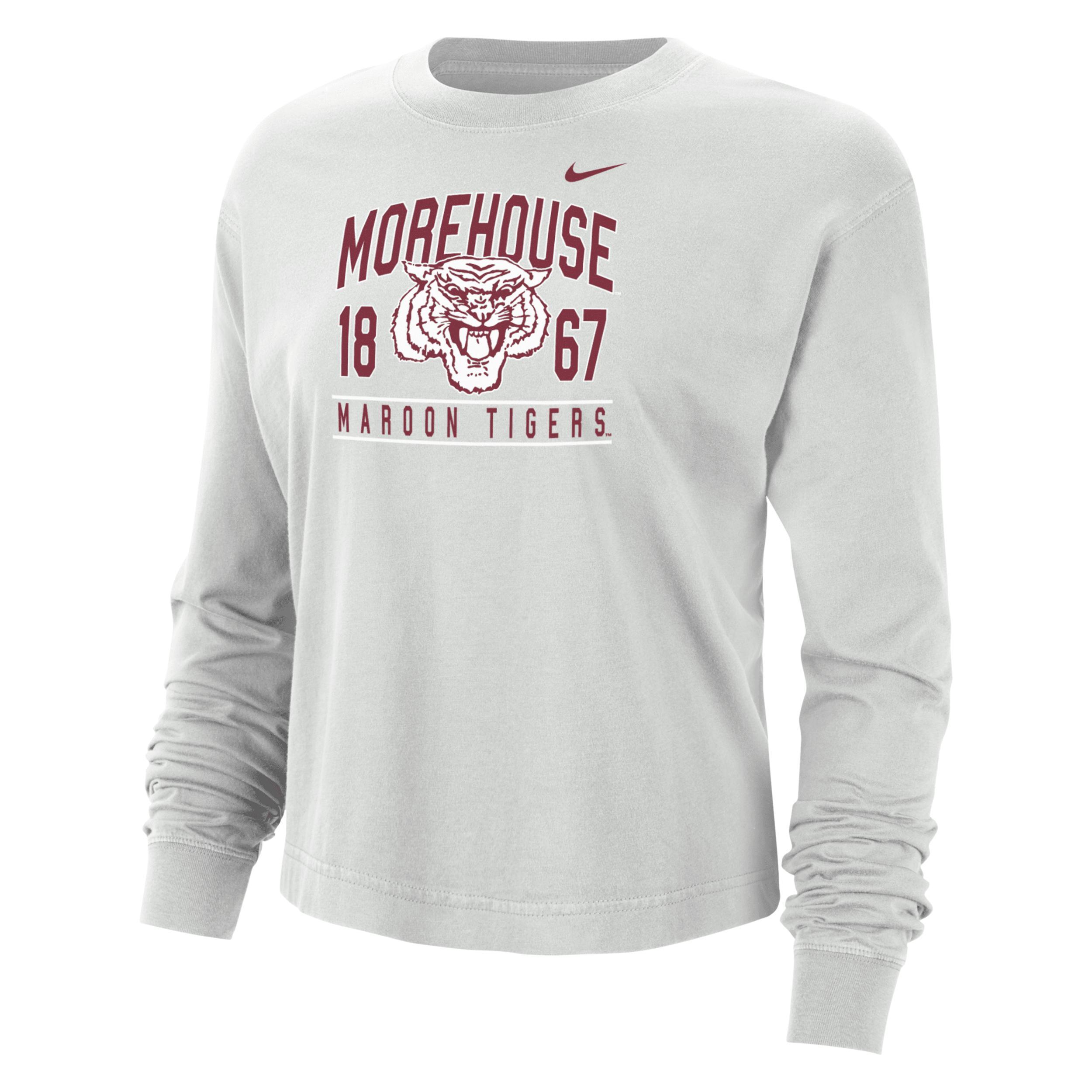 Morehouse Nike Women's College Boxy Long-Sleeve T-Shirt  Product Image