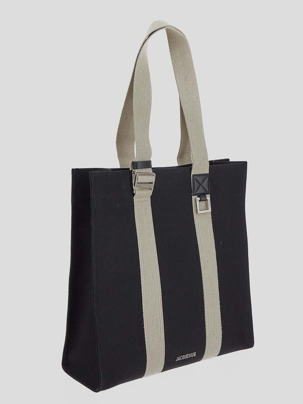 JACQUEMUS Black Les Classiques 'le Cabas Cuerda' Tote Product Image