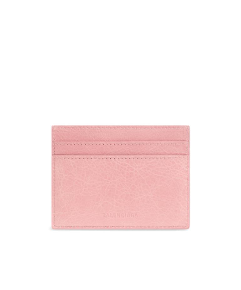 BALENCIAGA Le City Card Holder In Pink Product Image