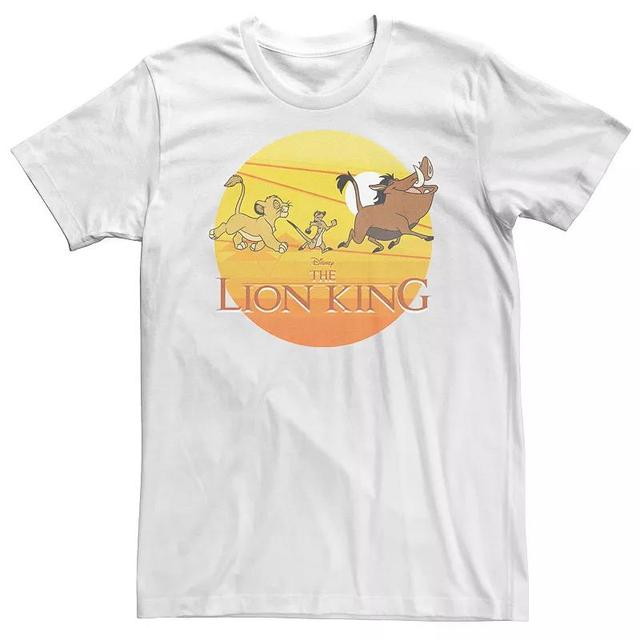 Big & Tall Disney Lion King Sunset Geometric Pride Tee, Mens Product Image