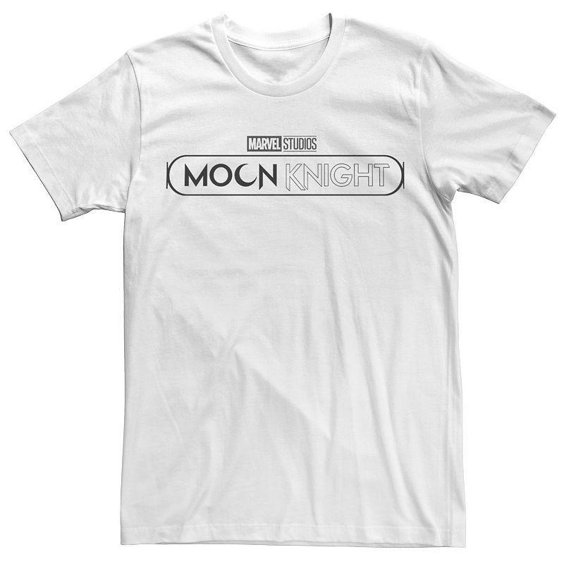 Mens Marvel Moon Knight Black Logo Tee Product Image