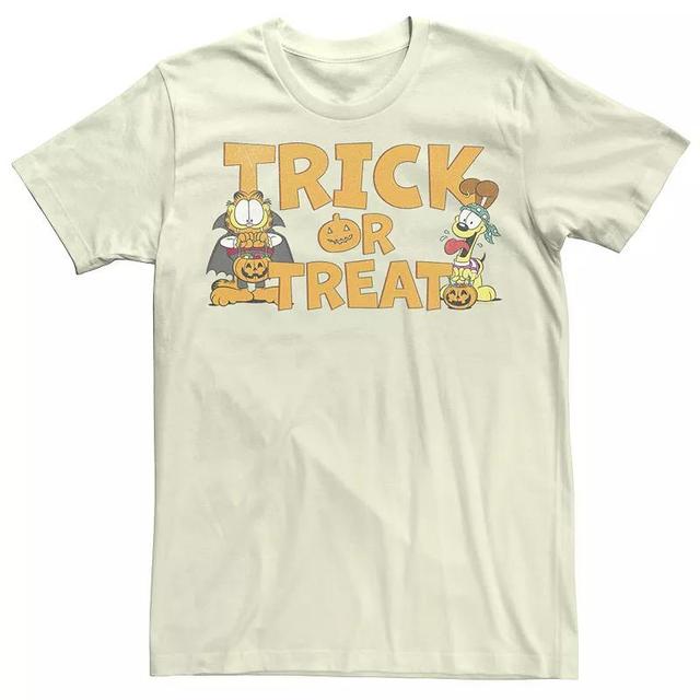 Mens Garfield Halloween Text Tee Product Image