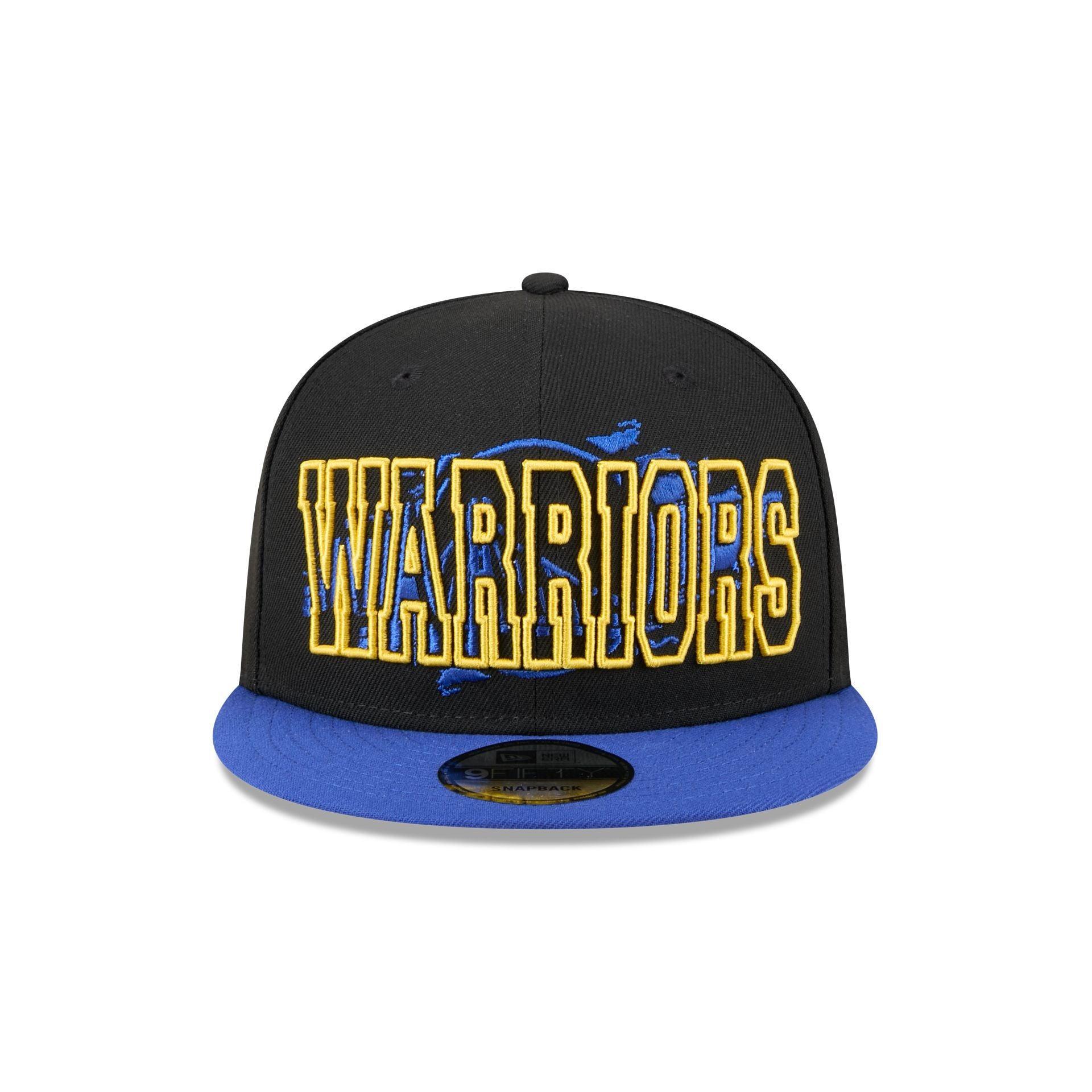 Golden State Warriors Splatter 9FIFTY Snapback Hat Male Product Image