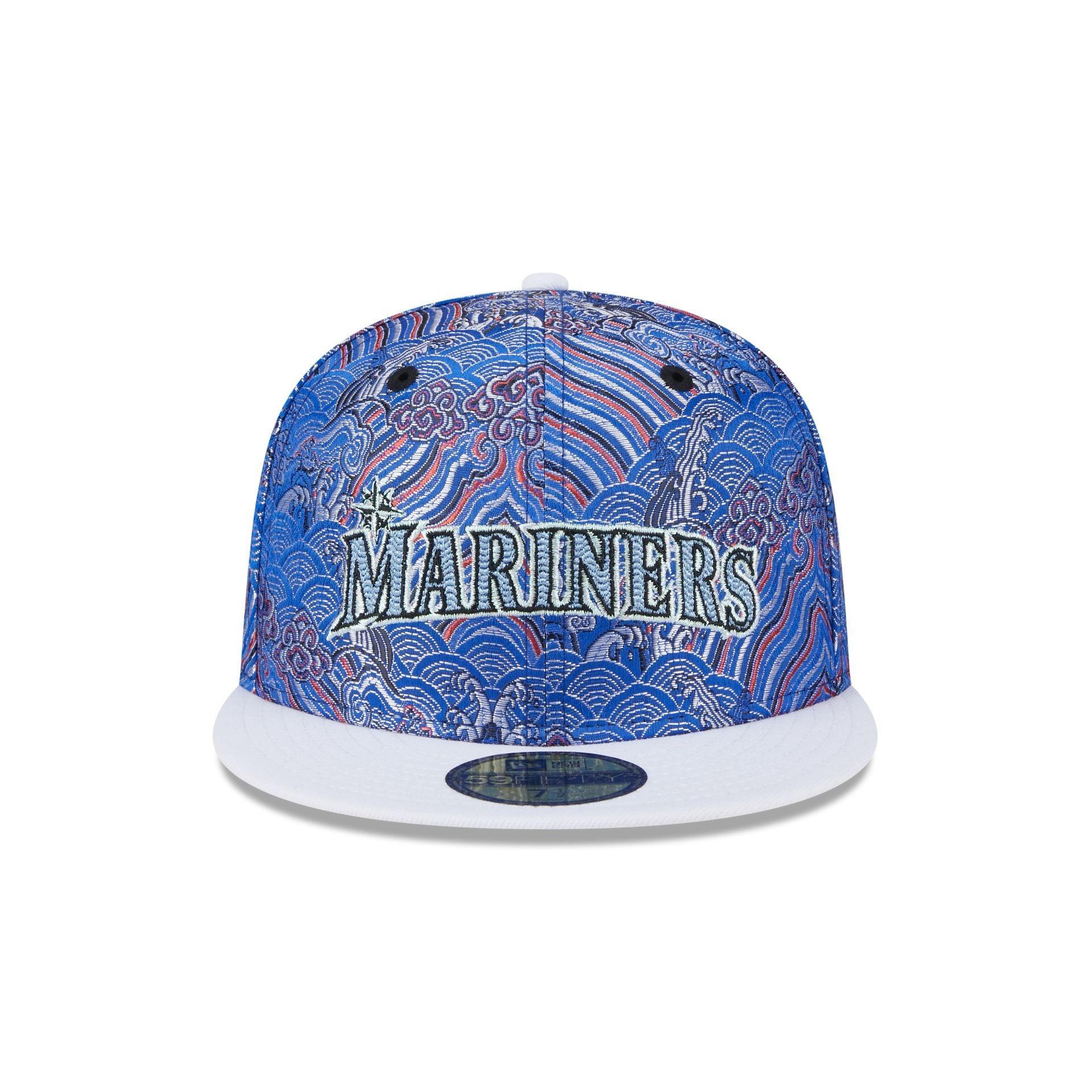 Seattle Mariners Wave Fill 59FIFTY Fitted Hat Male Product Image