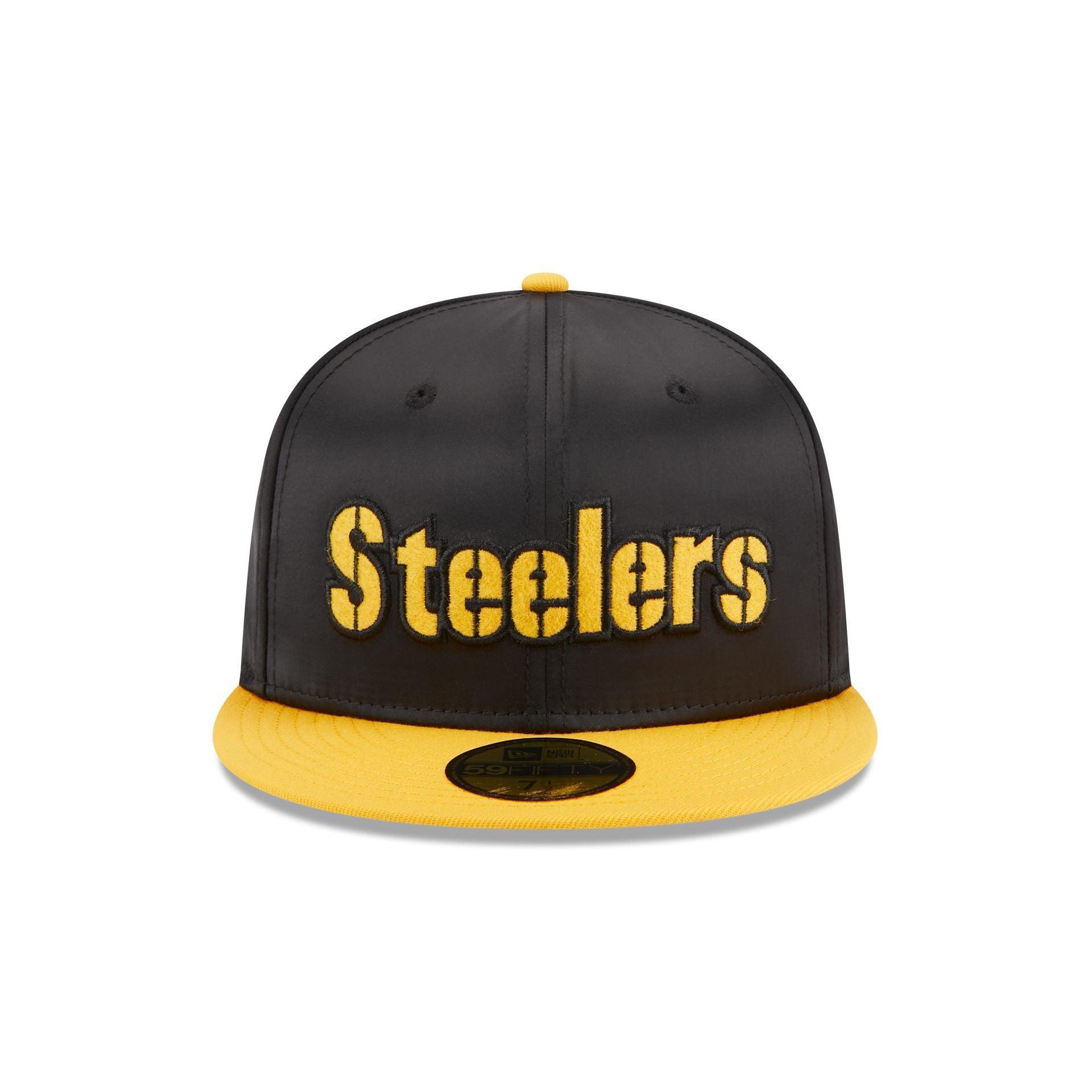 Pittsburgh Steelers Satin 59FIFTY Fitted Hat Male Product Image