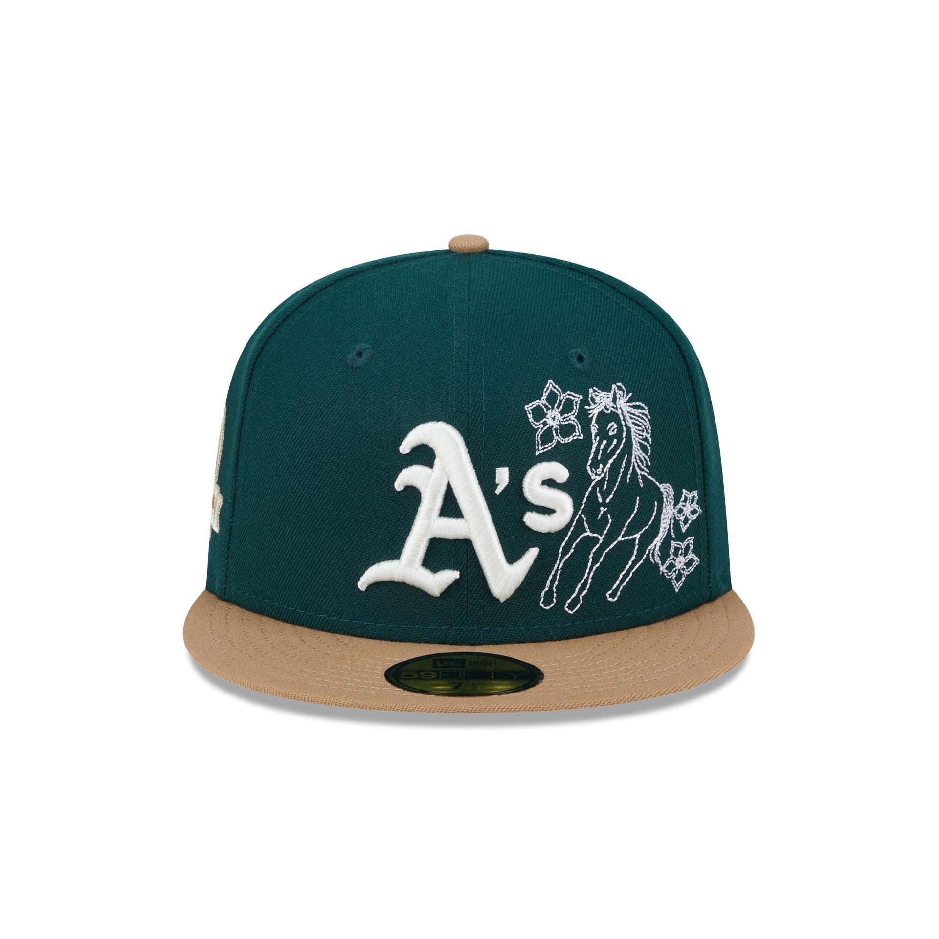 Oakland Athletics Western Khaki 59FIFTY Fitted Hat Male Product Image