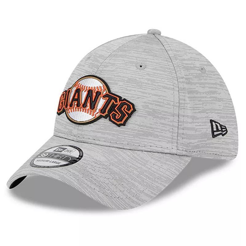 Mens New Era Gray San Francisco Giants 2023 Clubhouse 39THIRTY Flex Hat Product Image