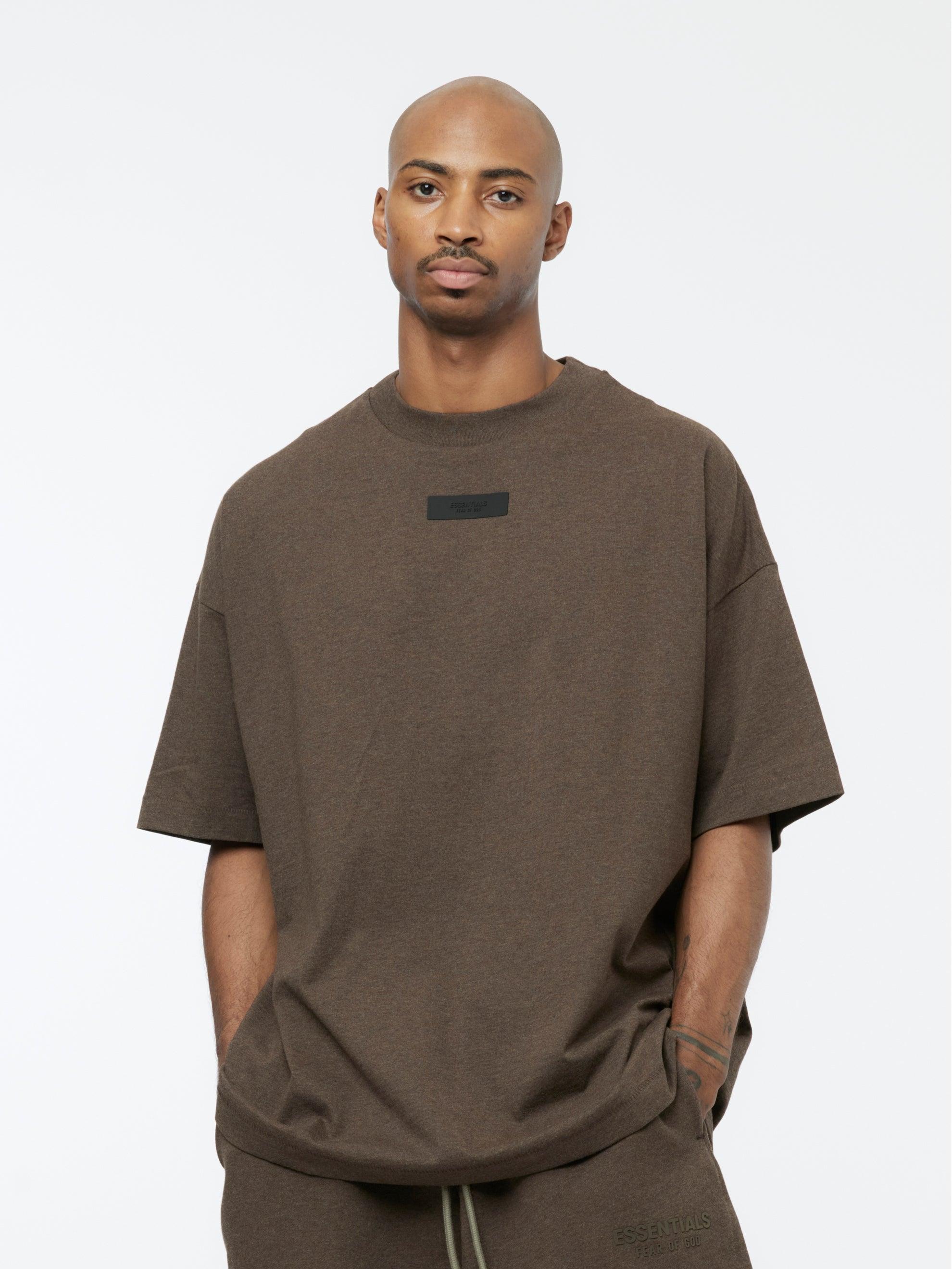 Essentials S/S Tee SU24 (Heather Wood) Product Image