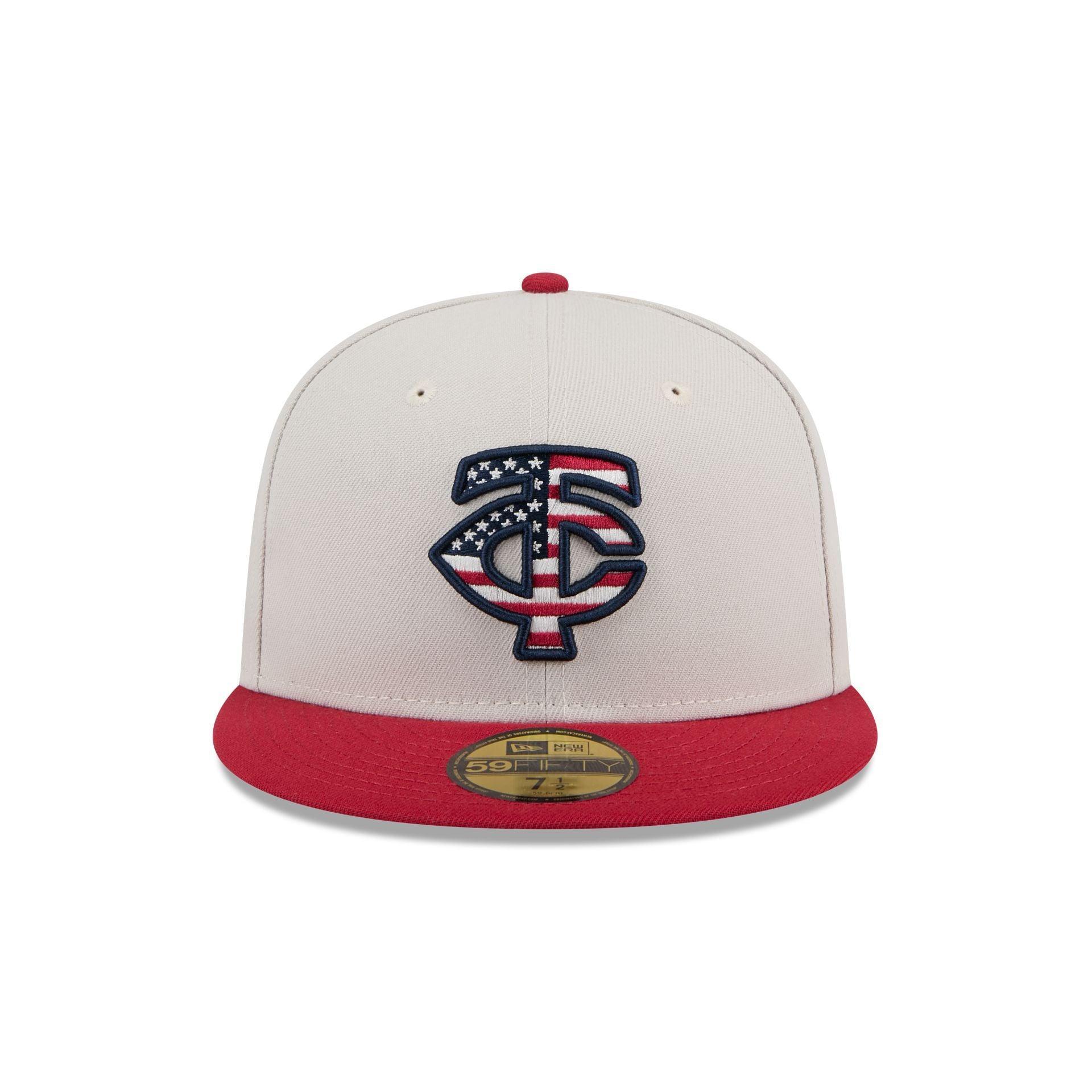 Minnesota Twins Independence Day 2024 59FIFTY Fitted Hat Male Product Image