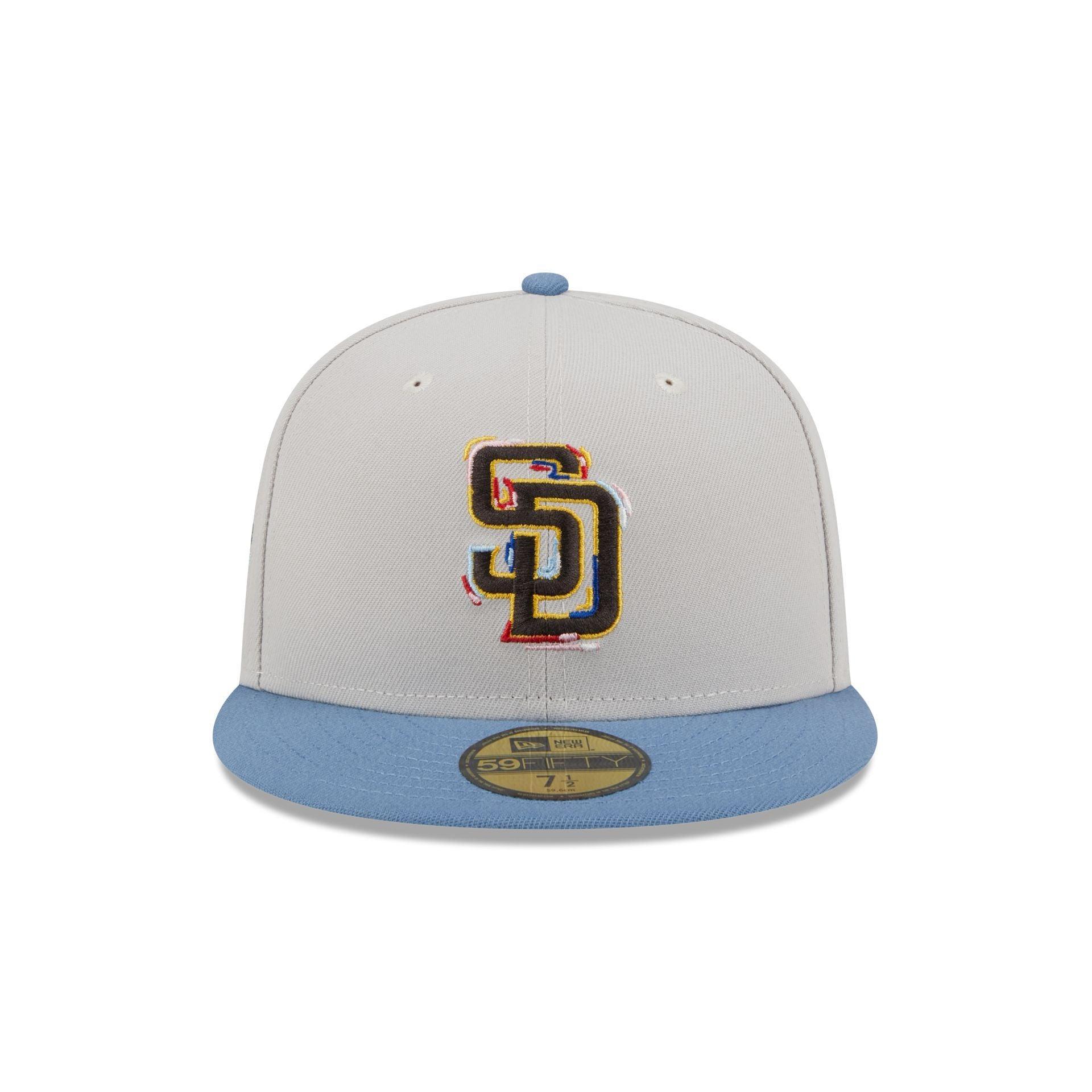 San Diego Padres Color Brush 59FIFTY Fitted Hat Male Product Image