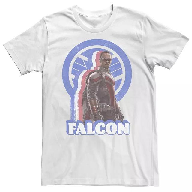 Mens Marvel Falcon And The Winter Soldier Fading Portrait Tee Product Image