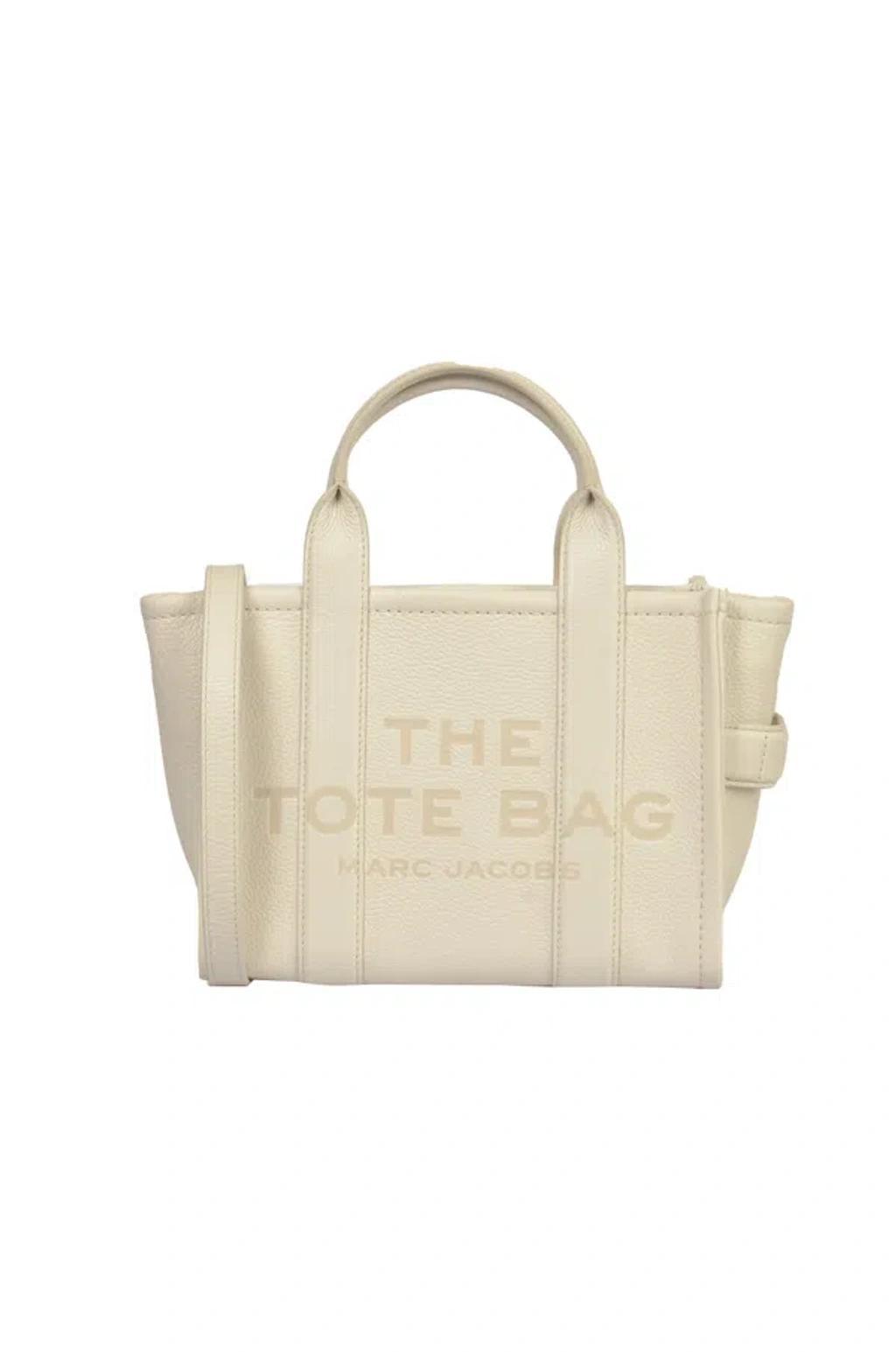 MARC JACOBS The Tote Bag Mini Tote In White Product Image