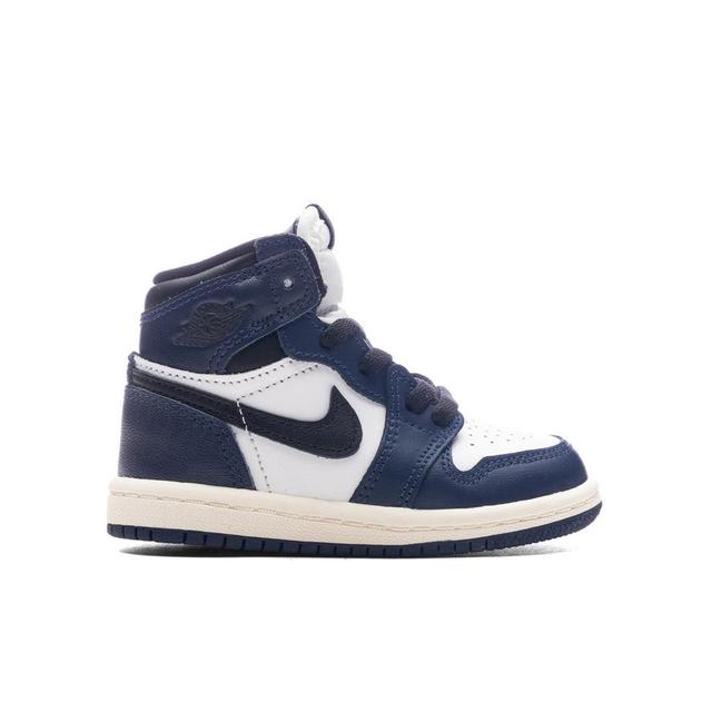 Air Jordan 1 Retro High OG (TD) - Midnight Navy/Black/White Male Product Image