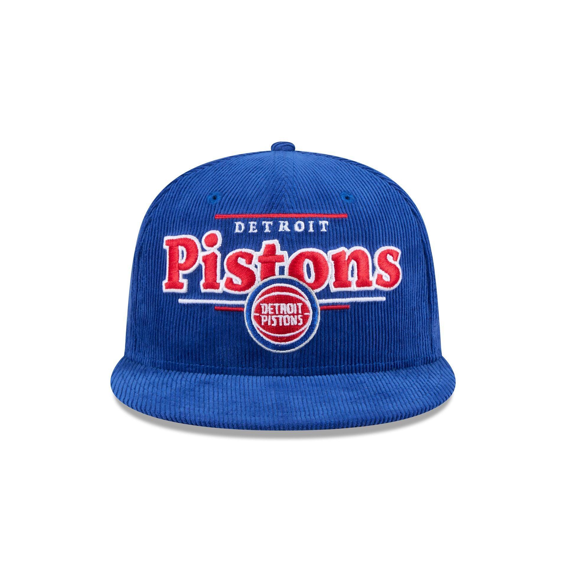 Detroit Pistons Throwback Display 9FIFTY Snapback Hat Male Product Image