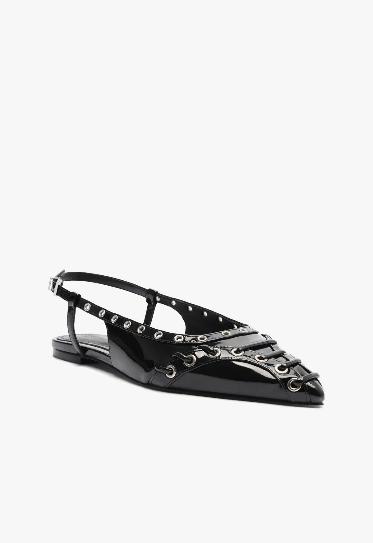 Ruth Patent Leather Flat Female Product Image