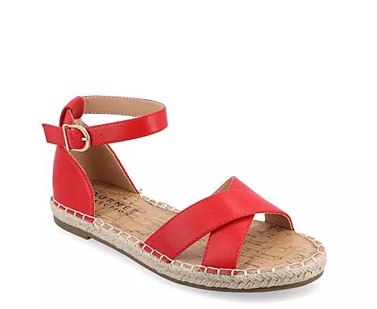 Journee Collection Lyddia Womens Sandals Red Product Image