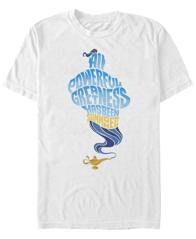 Disneys Aladdin Mens All Powerful Genie Graphic Tee Product Image