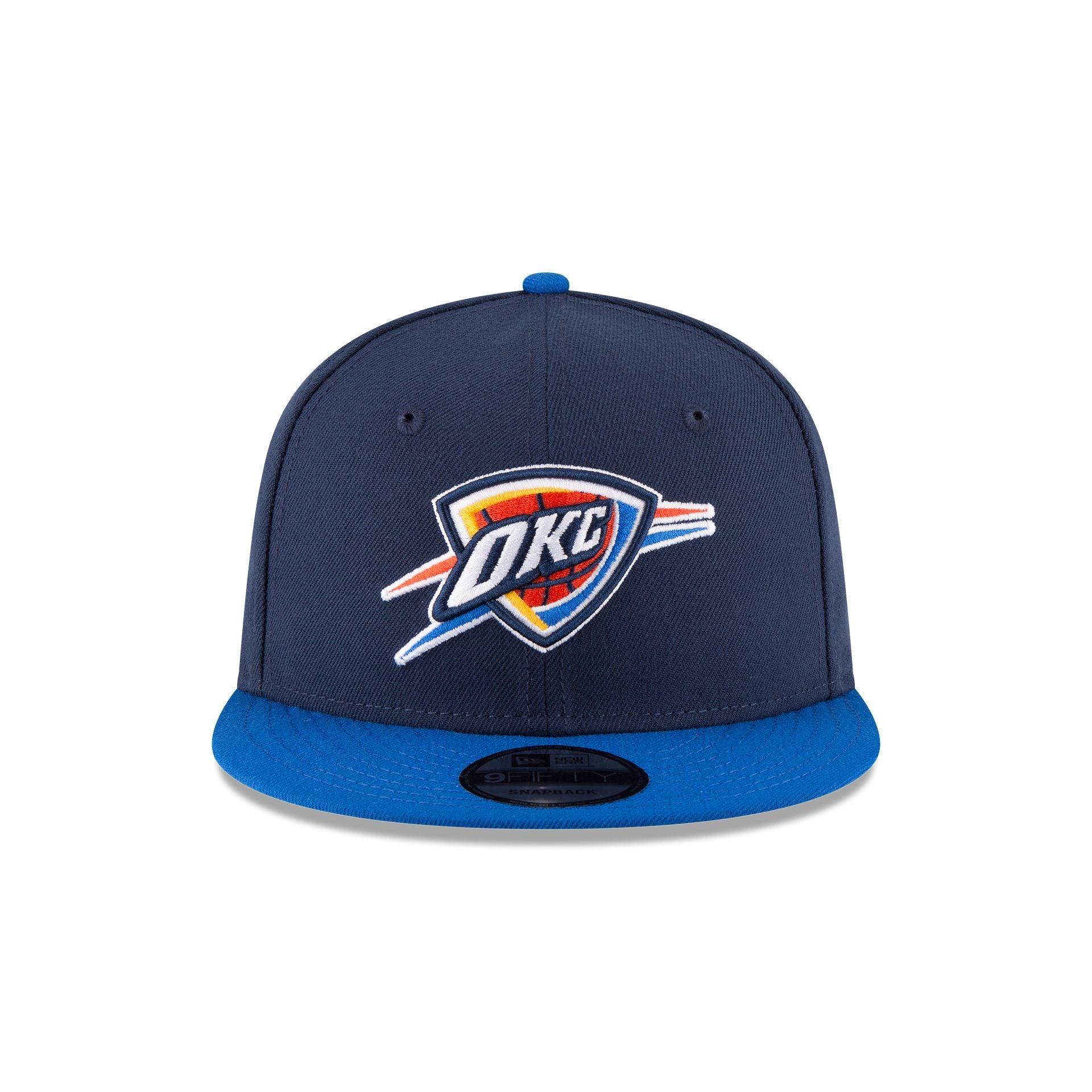 Oklahoma City Thunder Basic Two Tone 9FIFTY Snapback Hat Male Product Image