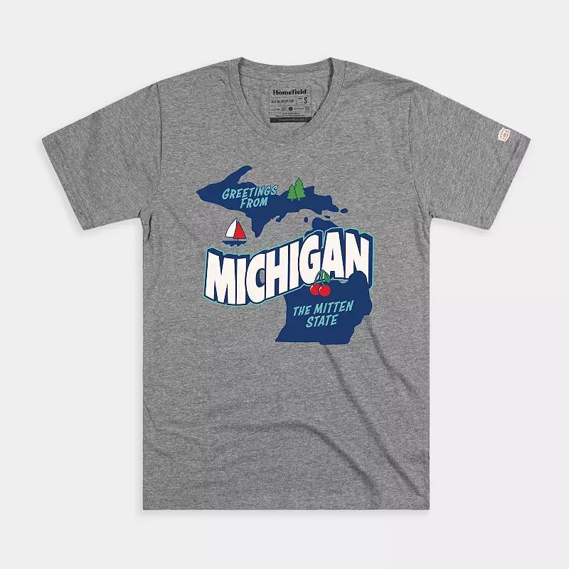 Mens Homefield Michigan The Mitten State Tourist Shirt Product Image