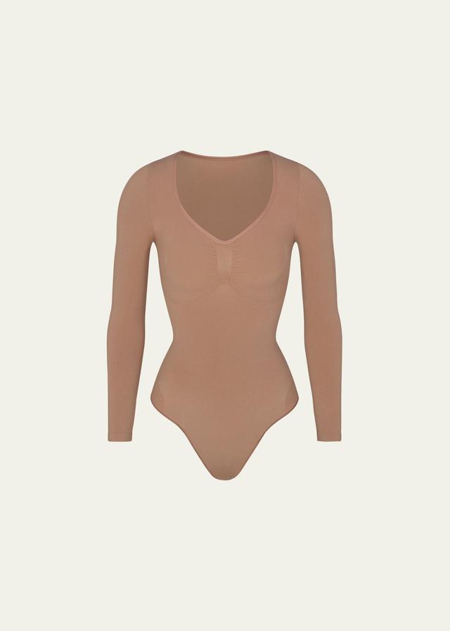 SKIMS Seamless Sculpt Long Sleeve Bodysuit Product Image