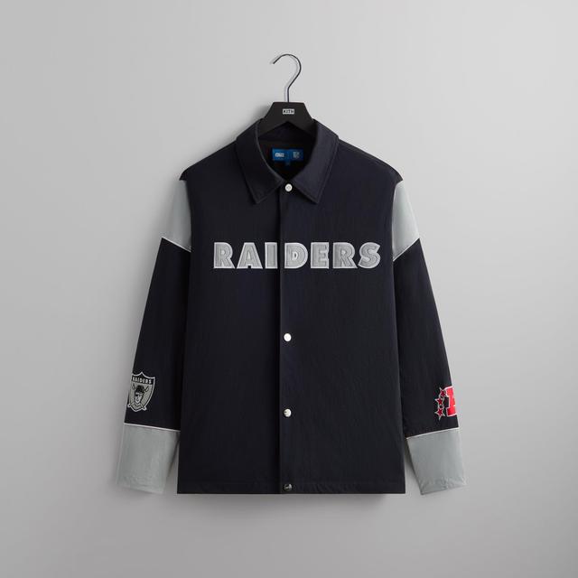 Kith & '47 for the NFL: Raiders Kieran Coaches Jacket - Black Male Product Image