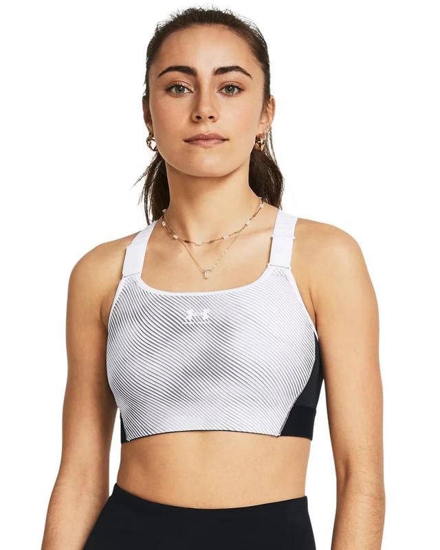 Women's HeatGear® Armour High Printed Sports Bra Product Image