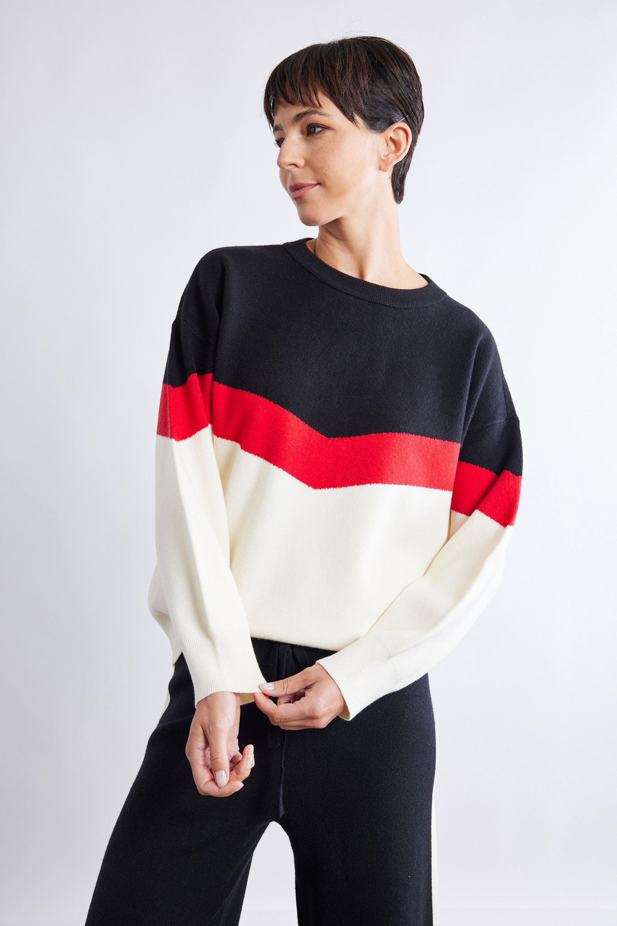 Best in Class Chevron Sweater Product Image